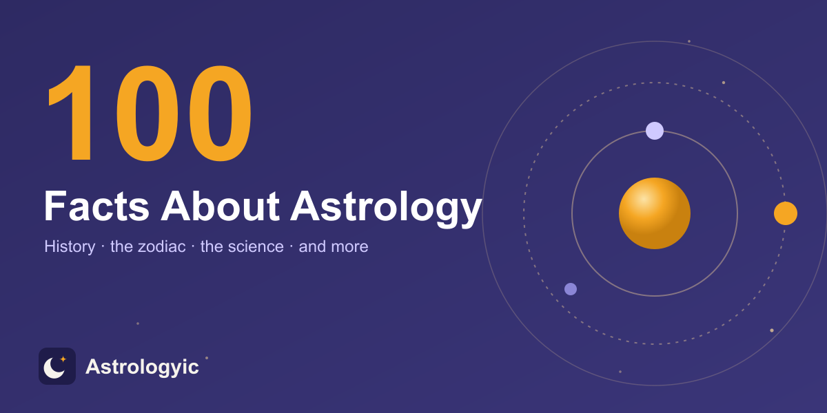 100 Facts About Astrology (2026)