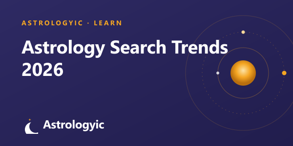 Astrology Search Trends: What the World Googles About the Stars